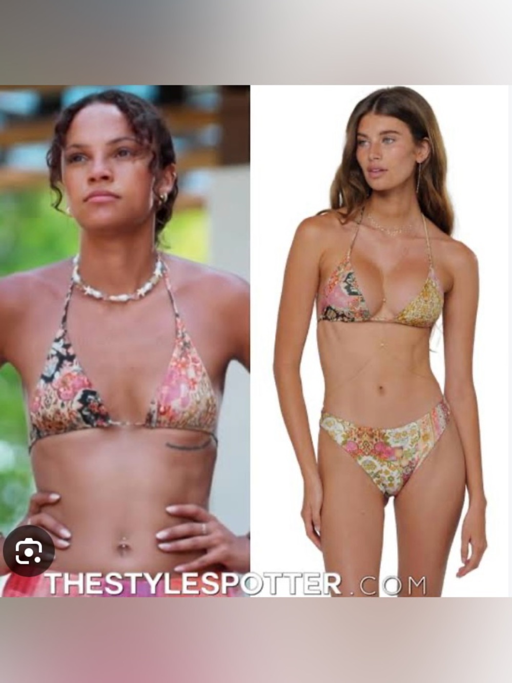 Resa Paisley Bikini Set in Saloon XS Like New